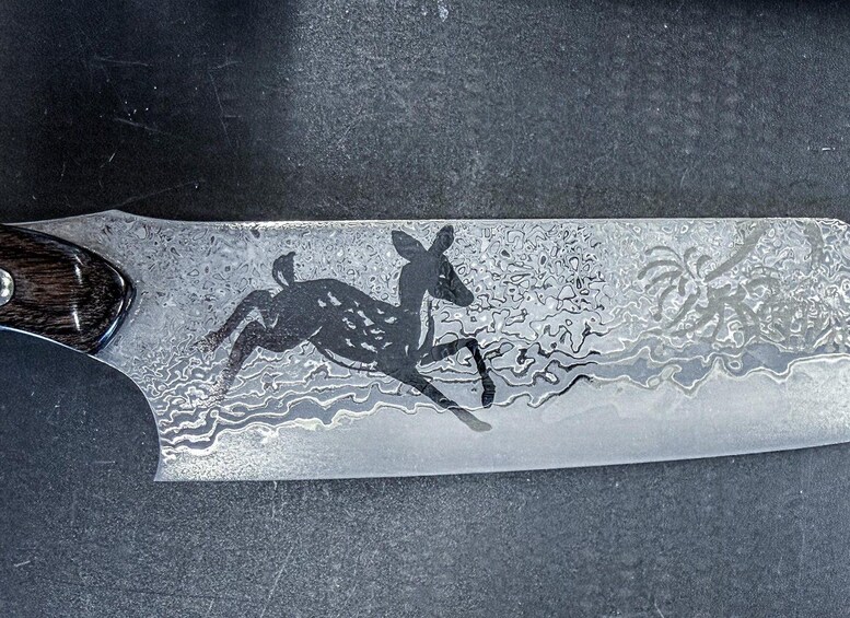 Picture 3 for Activity Seki: Create Your Own Hand-Designed Damascus Japanese Knife 3