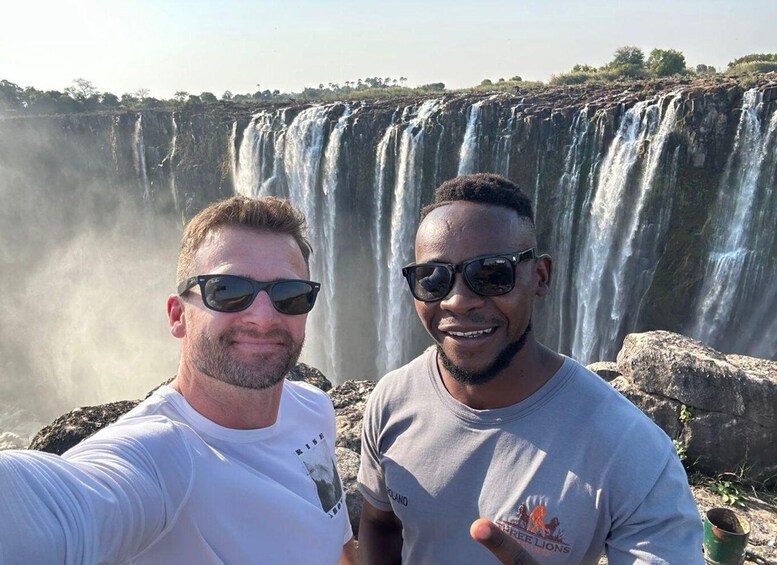Victoria Falls Guided Tour: Zimbabwe & Zambia+ Scenic Bridge 1