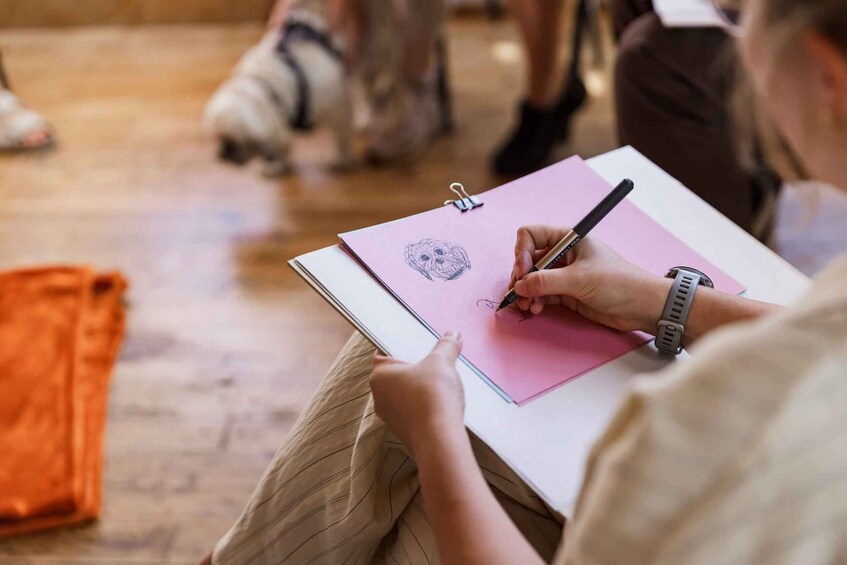 Picture 1 for Activity Bristol: Dog Life Drawing led by local Artist Cai Burton 3
