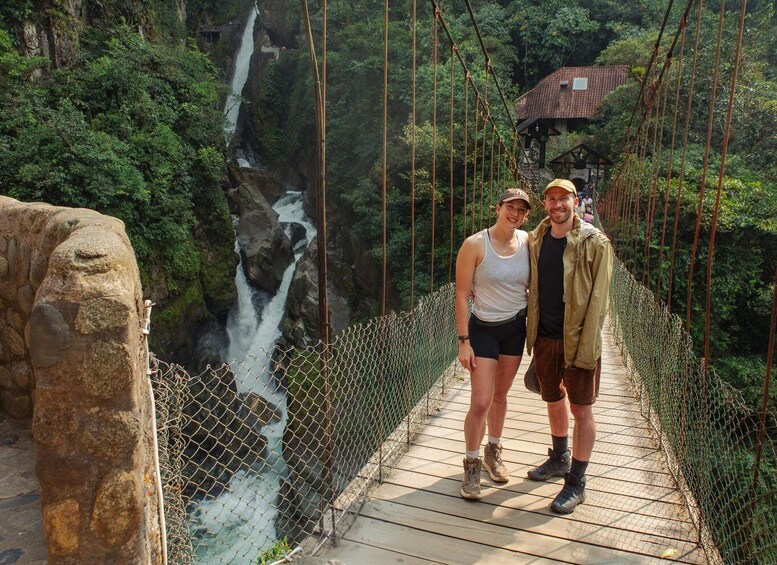 Picture 5 for Activity Baños: Adventure Tour along the 8 Waterfalls Route + Lunch 2