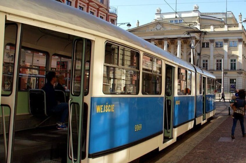 Wrocław - Tour with historical tram (1 - 4 persons) 2