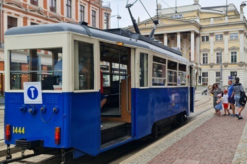 Wrocław - Tour with historical tram (1 - 4 persons) 3