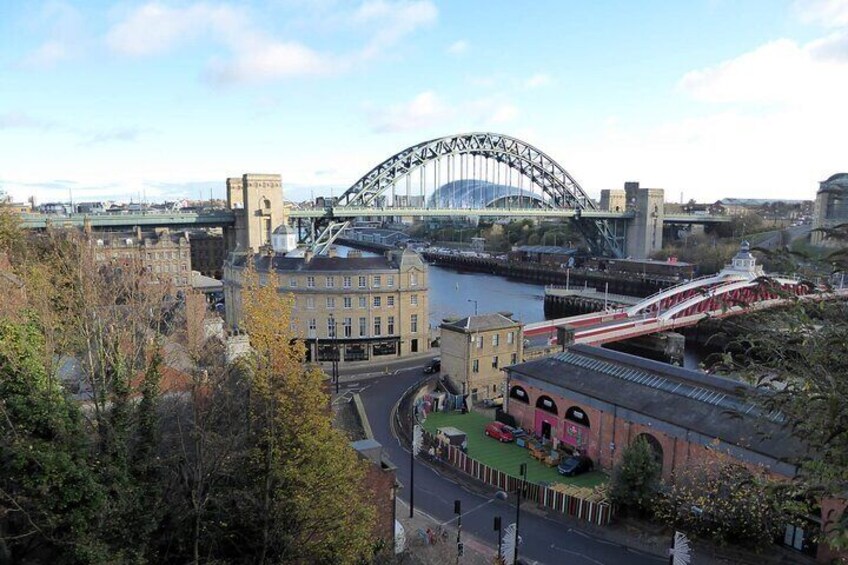 Follow a beautiful trail down to the Quayside