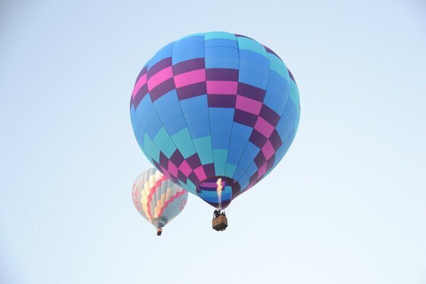 Private hot air balloon rides