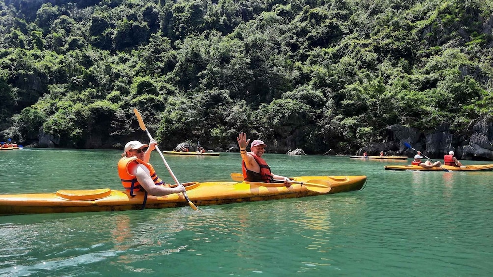 Stunning Lan Ha Bay Sunset Tour from Cat Ba Island 1