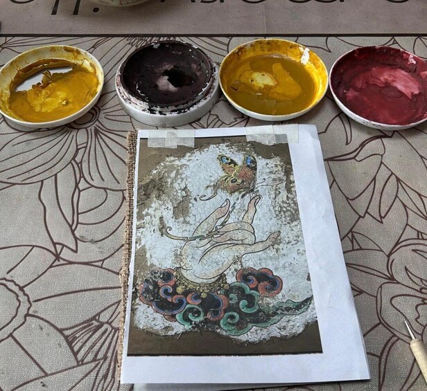 Picture 10 for Activity Lanzhou: Dunhuang Mural Painting Experience 4