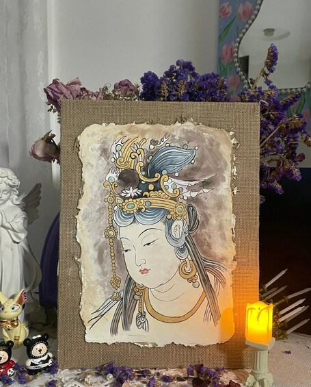 Picture 7 for Activity Lanzhou: Dunhuang Mural Painting Experience 3