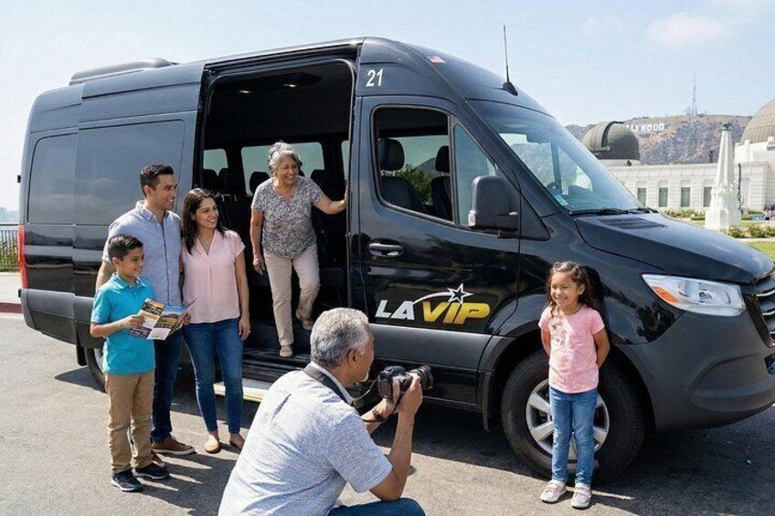 Los Angeles Private Tour with Pickup and Drop-Off for up to 8 1