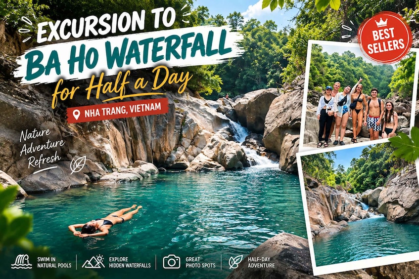 Excursion to Ba Ho Waterfall for Half a Day 1