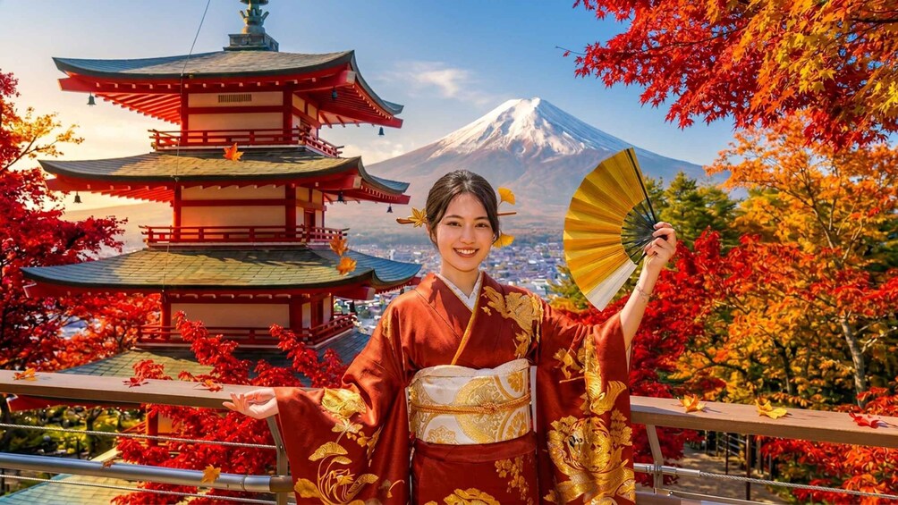Tokyo: Mt Fuji & Arakurayama& Oshino Hakkai&Lake Kawaguchiko 2