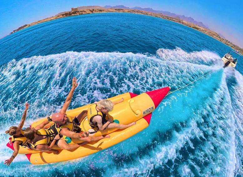 Picture 2 for Activity Sharm El Sheikh: Banana Boat Ride on the Red Sea 3