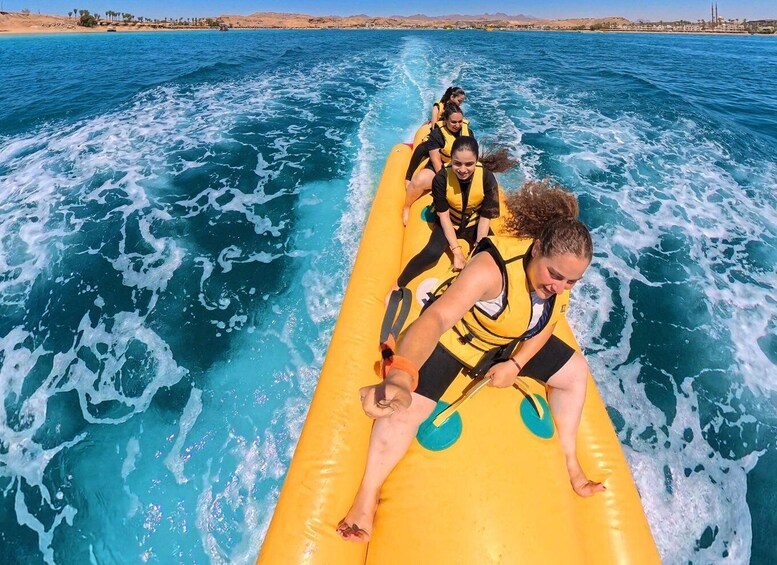 Picture 6 for Activity Sharm El Sheikh: Banana Boat Ride on the Red Sea 5
