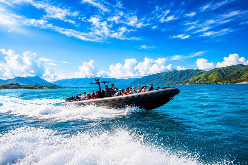 Durres: Speedboat Tour to Sazan Island, Cave & Karaburun 1