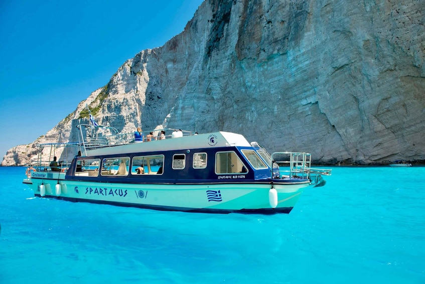Zakynthos: Glass-Bottom Boat to Navagio, Caves & White Beach 1