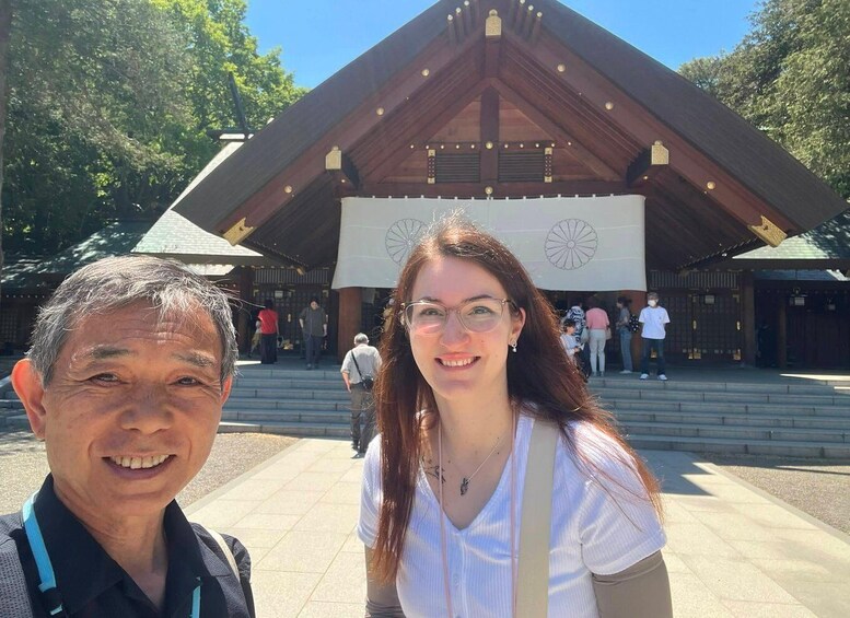 Picture 16 for Activity Hokkaido: Hokkaido Shrine Guided Tour & Local Sweets 3