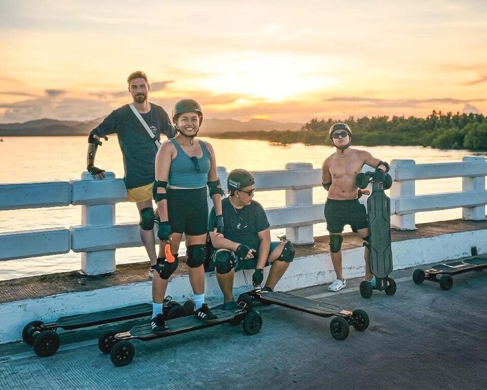 Siargao: Beginner Electric Skateboard Experience At Sunset 2