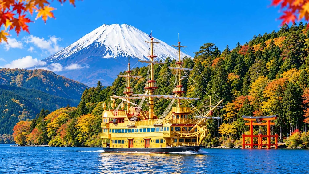 Tokyo: Mt Fuji & Hakone Ropeway, Lake Ashi Cruise,Owakudani 1