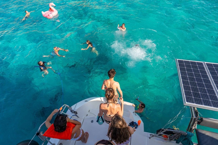 Picture 6 for Activity Kissamos: Catamaran Balos Sunset Cruise with Sushi & Drinks 5