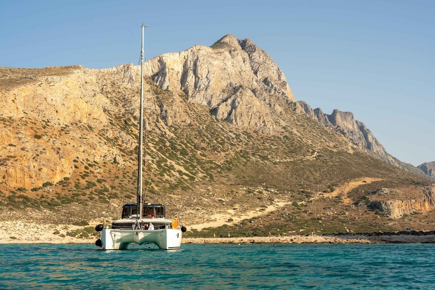 Picture 17 for Activity Kissamos: Catamaran Balos Sunset Cruise with Sushi & Drinks 5
