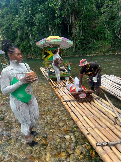 Jamaica Bamboo Rafting Experience with Limestone Massage 1