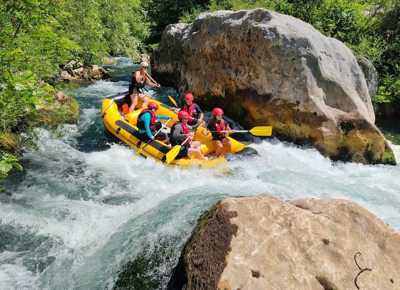 Picture 7 for Activity Split: Small-Group Cetina River Rafting and Cave Tour 4