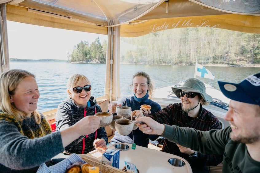 Picture 3 for Activity Puumala: Private Electric Boat Seal Safari 5