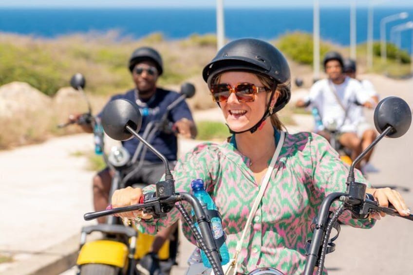 Adventurous eScooter Tour Activities in Curacao 1