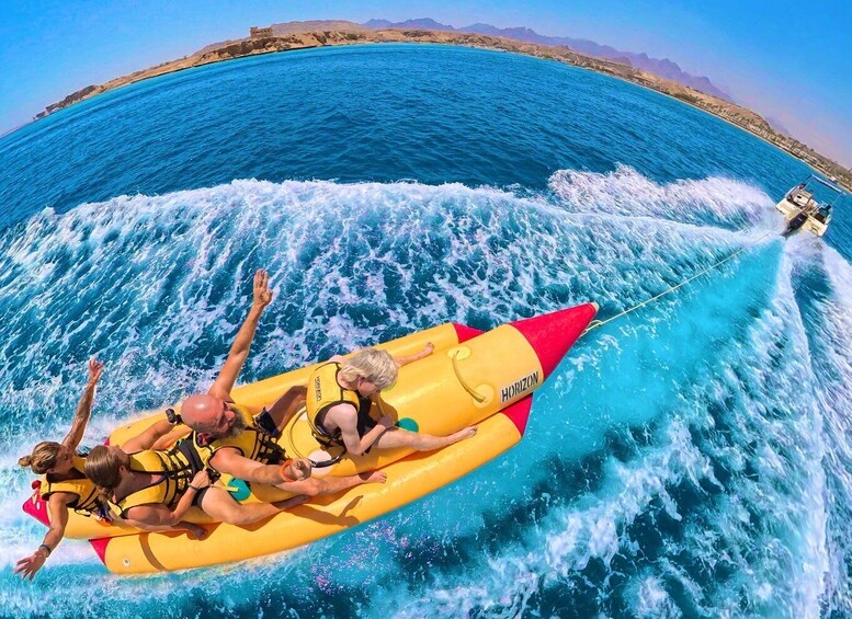 Picture 3 for Activity Sharm El Sheikh: Ultimate Parasail, Rides, Lunch & Pickup 5