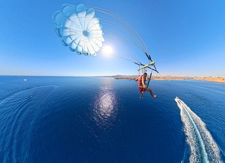 Picture 1 for Activity Sharm El Sheikh: Ultimate Parasail, Rides, Lunch & Pickup 2