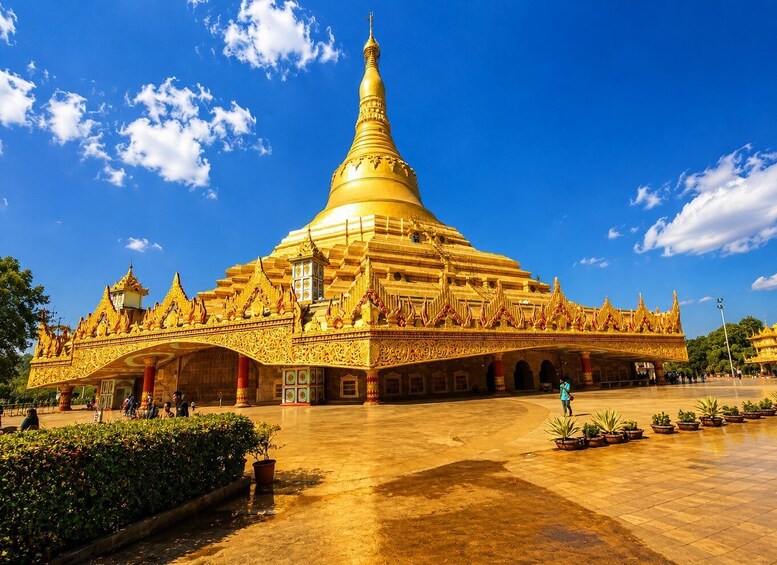 Picture 1 for Activity Mumbai: Buddhist Kanheri Caves with Golden Pagoda Temple 2