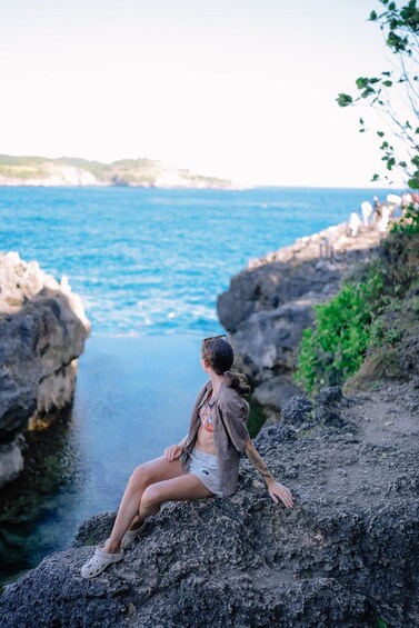 Picture 7 for Activity From Lembongan: Manta Point Snorkeling & West Penida Tour 3
