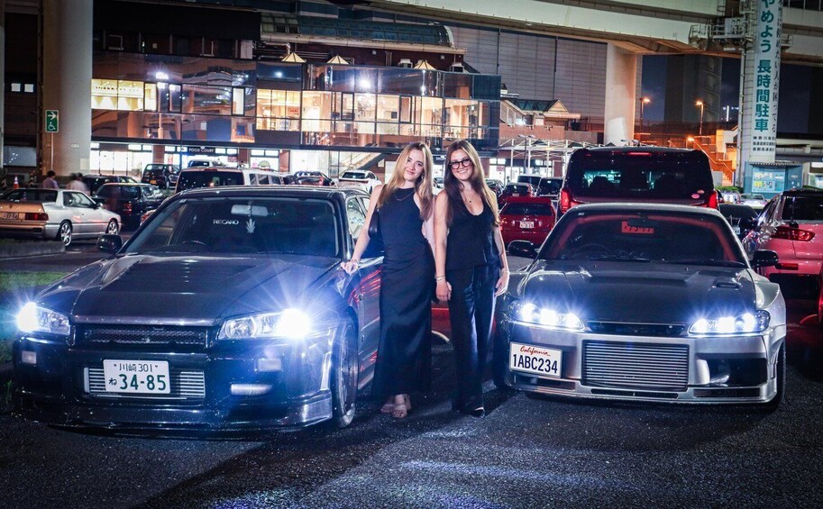 Tokyo Drift daikoku carmeets with R34, Supra, Silvia, JDM 1