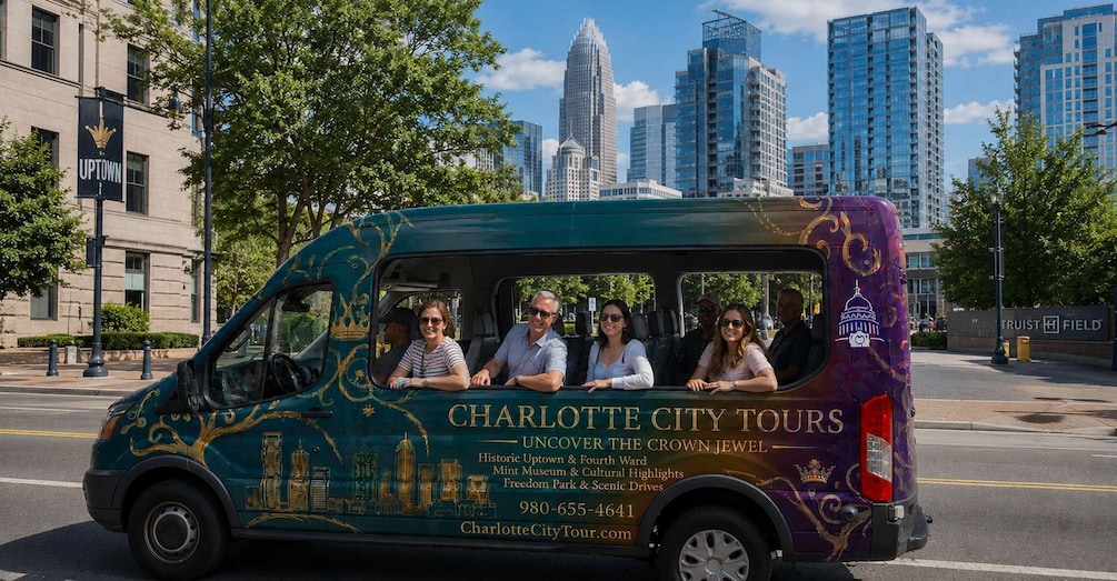 Picture 5 for Activity Charlotte's Guided Open-Air Minibus History&Sightseeing Tour 3