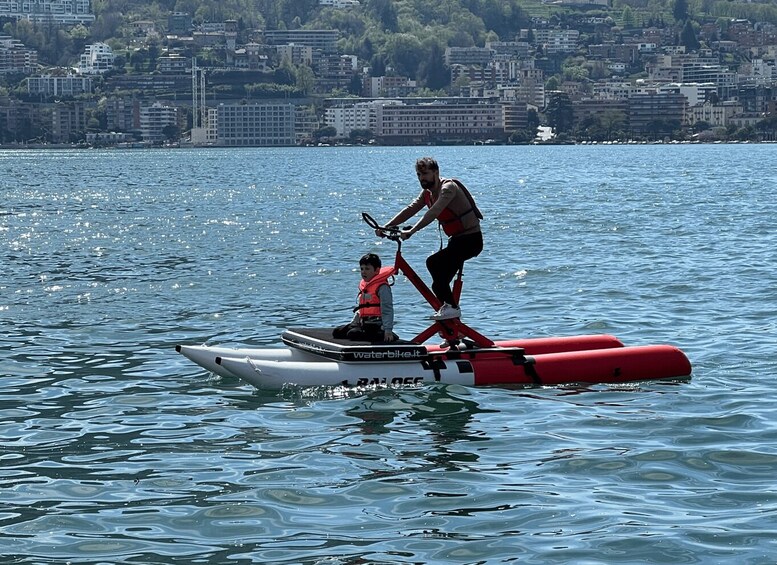 A Water Bike Adventure on Lake Lugano 1