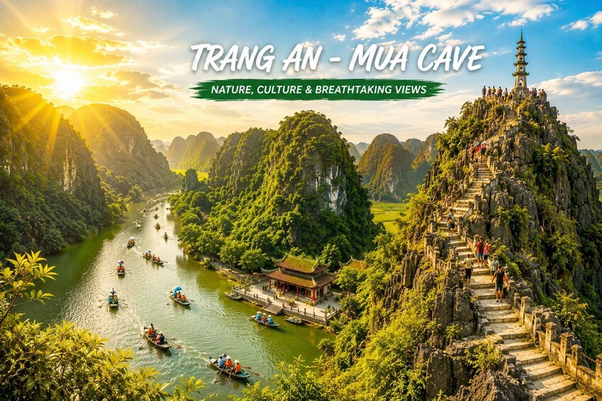 Ninh Binh 4 Must-See Sites : Bich Dong, Trang An, Mua Cave 1