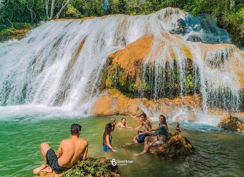 Picture 6 for Activity Serra da Bodoquena Waterfalls: 6 falls + boat and day use in Bonito/MS 4