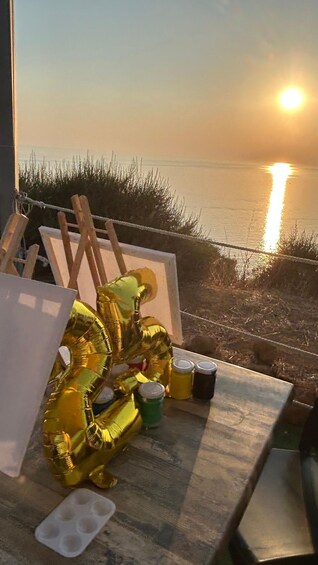 Picture 16 for Activity Agrigento: Aperitif dinner, art and a breathtaking sunset – paint with us! 2