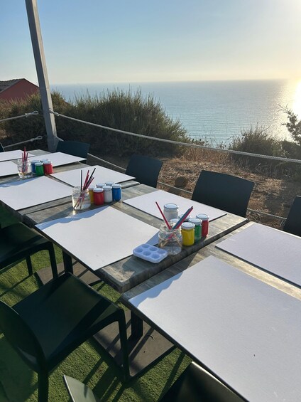 Picture 20 for Activity Agrigento: Aperitif dinner, art and a breathtaking sunset – paint with us! 3