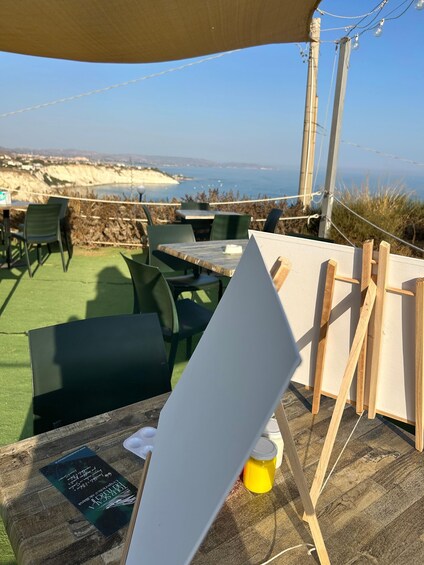 Picture 18 for Activity Agrigento: Aperitif dinner, art and a breathtaking sunset – paint with us! 5