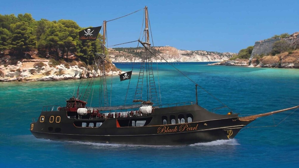 Chania: Souda Bay Pirate Cruise with Swim Stops 1