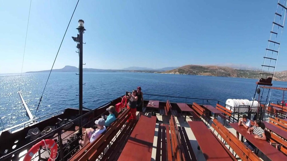 Picture 1 for Activity Chania: Souda Bay Pirate Cruise with Swim Stops 2