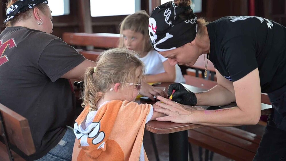 Picture 2 for Activity Chania: Souda Bay Pirate Cruise with Swim Stops 3