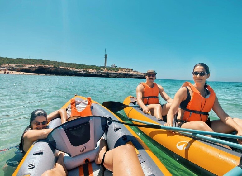 Picture 3 for Activity Ferragudo: Self-Guided Kayak or SUP from River to Cave 3