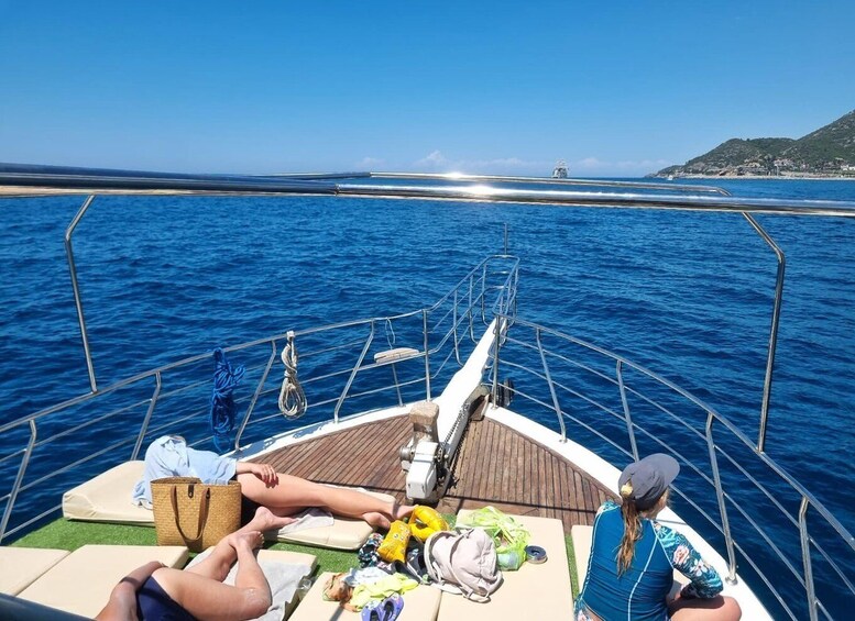 Picture 5 for Activity Alanya Relaxing Boat Tour, Snorkeling, Lunch and Transfer 4