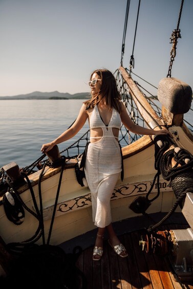Picture 3 for Activity Zadar: Sunset Cruise on Traditional Boat with Wine 4