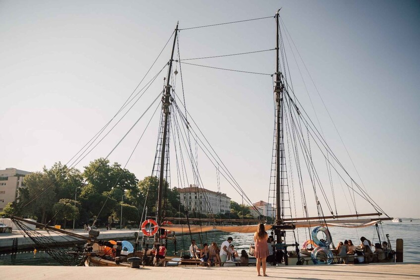 Picture 7 for Activity Zadar: Sunset Cruise on Traditional Boat with Wine 5