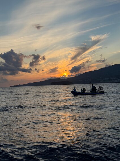 Vila Franca: Sunset Boat Cruise W/ Wine & Water Activities 2