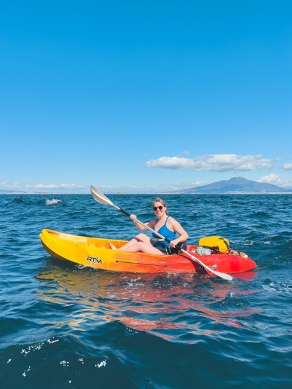 Picture 8 for Activity Sorrento: kayak small group tour to Bagni Regina Giovanna 5