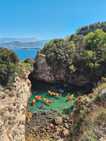 Picture 1 for Activity Sorrento: kayak small group tour to Bagni Regina Giovanna 2