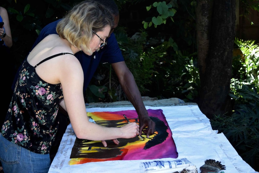 Picture 9 for Activity Arusha: Wax Painting Lesson 2